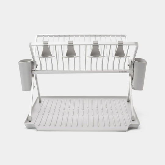 Brabantia SinkSide Foldable Dish Rack, Large Mid Grey 139369