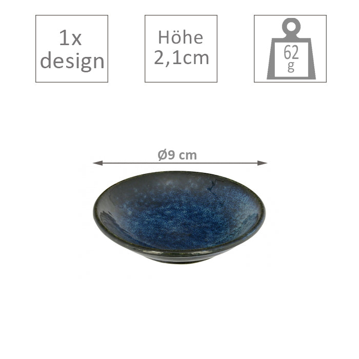 TDS Cobalt Blue 9x2.1cm Mini Plate 14316