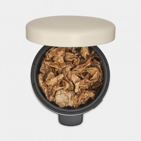 Brabantia NewIcon Pedal Bin, 12L Soft Beige 149924
