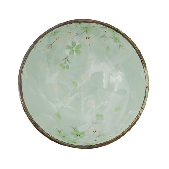 TDS Green Cosmos Bowl 17x9cm 950ml 16503