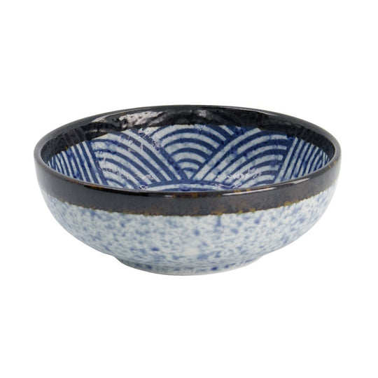 TDS Aisai Seigaiha Bowl 15.3x5.5cm 550ml 18686