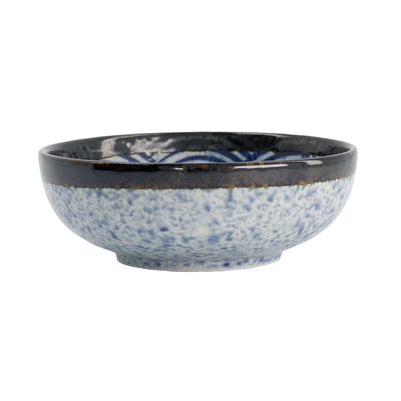 TDS Aisai Seigaiha Bowl 15.3x5.5cm 550ml 18686