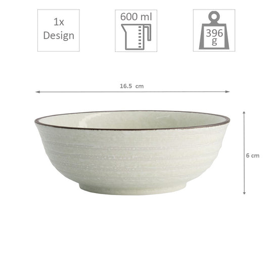 TDS Hime Kobiki Bowl 16.5x6cm 18871