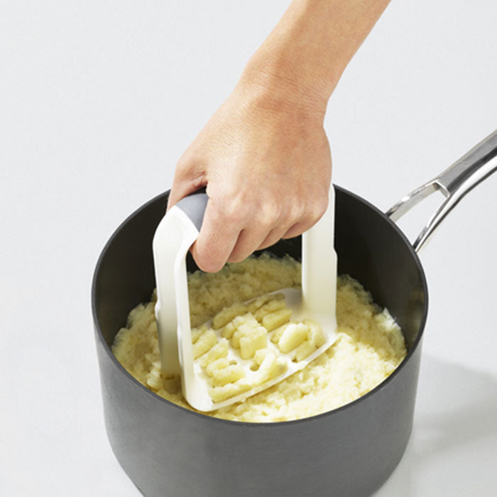 Easy-Mash Potato Masher White