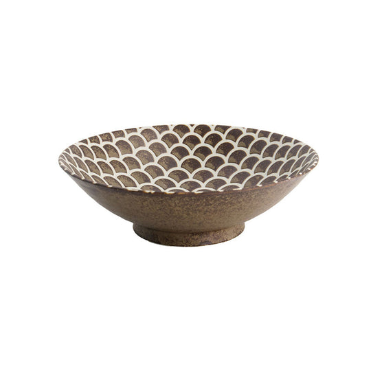 TDS Iga Matte Mermaid Design Salad Bowl 25x7.4cm 1400ml 2033