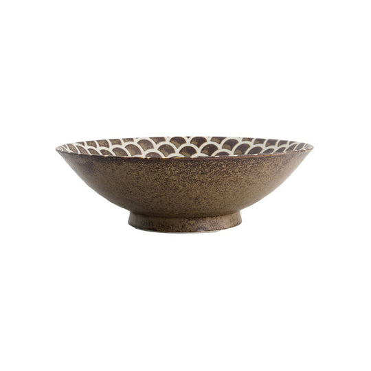 TDS Iga Matte Mermaid Design Salad Bowl 25x7.4cm 1400ml 2033