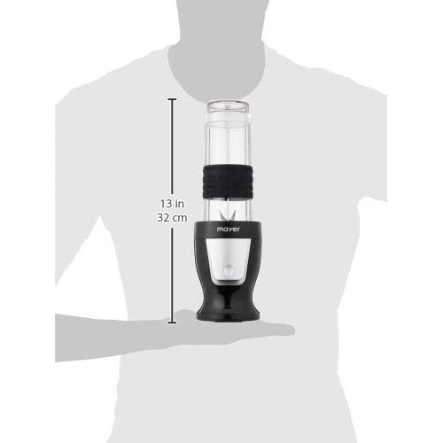 Mayer MMBC19 2 in 1 Blender and Chopper, Black