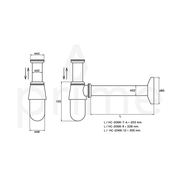 Water Trap HC-2066-7-A