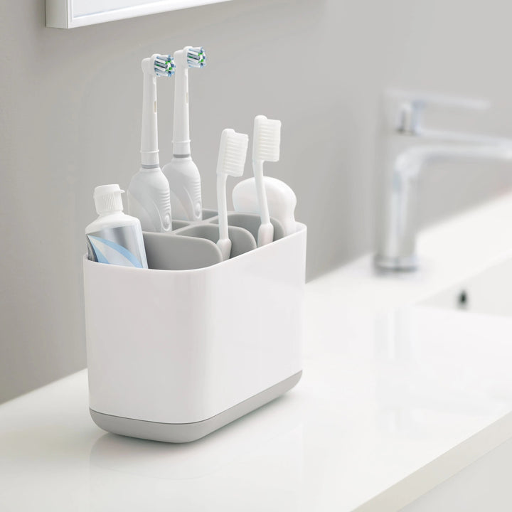 Joseph Joseph EasyStore™ Large Toothbrush Holder - Grey