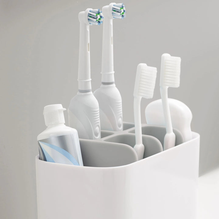 Joseph Joseph EasyStore™ Large Toothbrush Holder - Grey