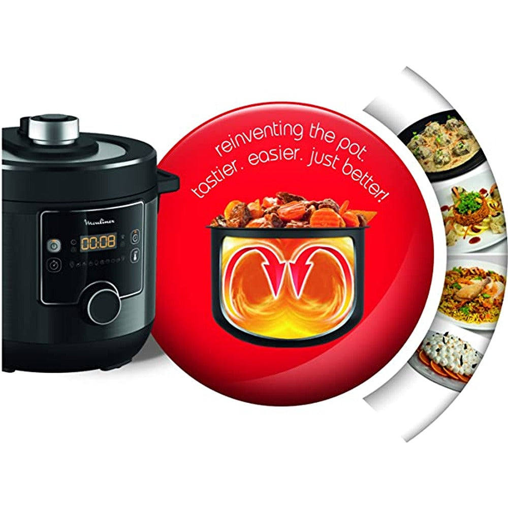 Moulinex Turbo Cuisine 7.6l Electric Pressure Cooker Ce777827 – Sonee  Hardware