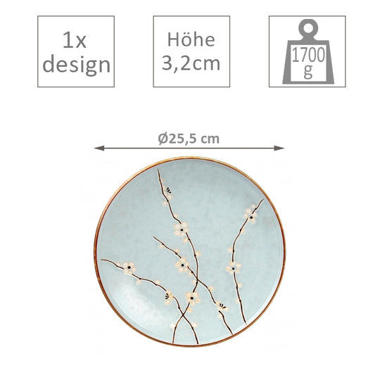 TDS Soshun Plate Q210/BP 4/24 25.5cm