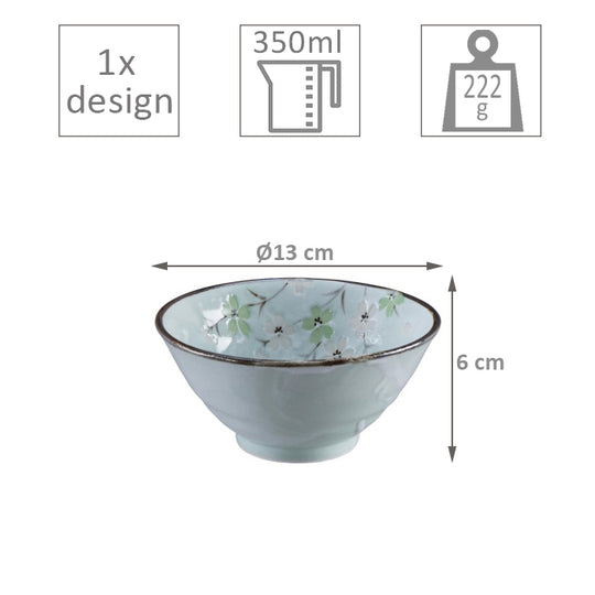 TDS Green Cosmos Bowl 350ml