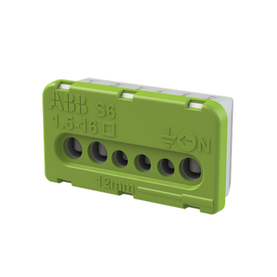 Abb Terminal Block Pe 9x10+7x16mm
