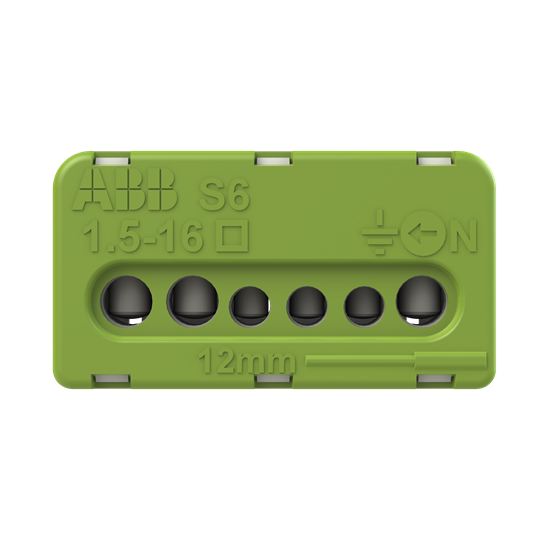 Abb Terminal Block Pe 3x10+3x16mm