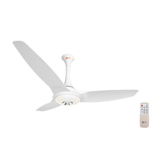 Orient Ceiling Fan Aerolite With Remote White 1200mm
