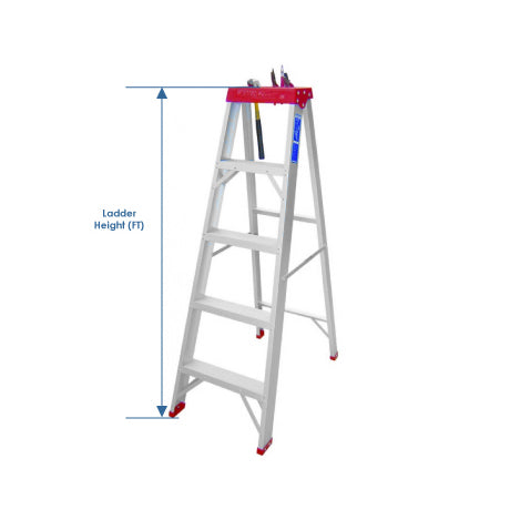 7step Ladder Aluminium Certified 7 Step Ladder CS07 – Sonee Hardware