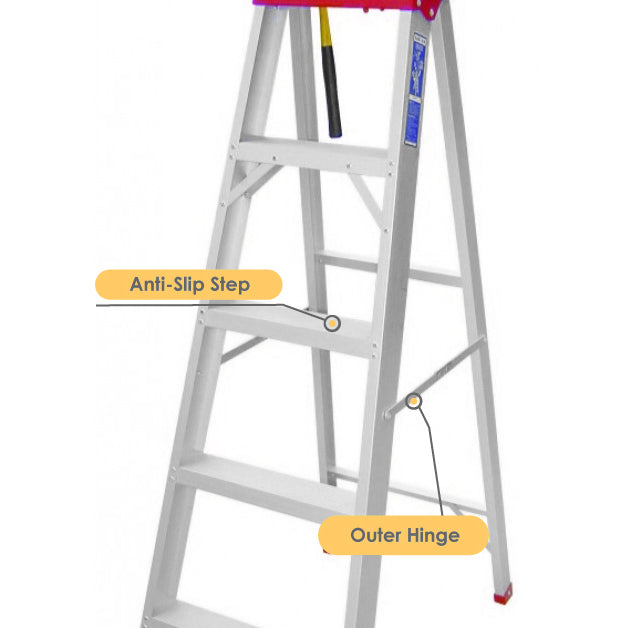 Aluminium Certified 7 Step Ladder CS07