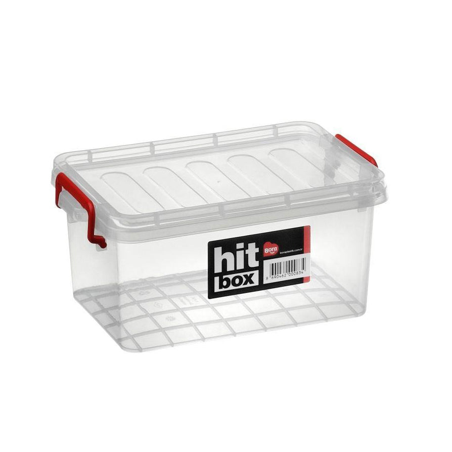 Bora Plastic Storage Box With Lid 4.5L 438