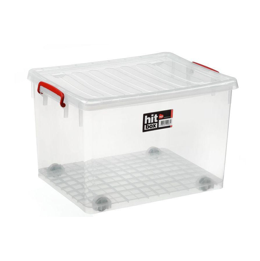 Bora Plastic Storage Box With Wheel 50L 277