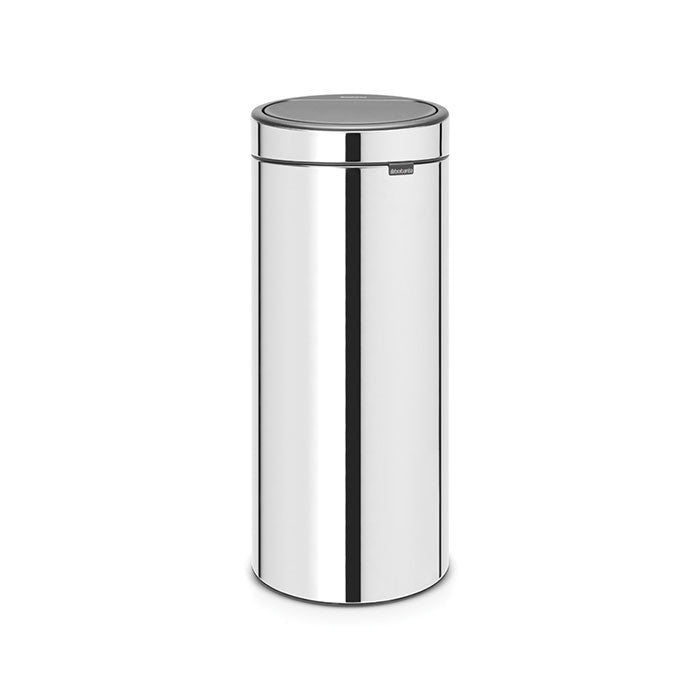 Touch Bin New Brilliant Steel 30L