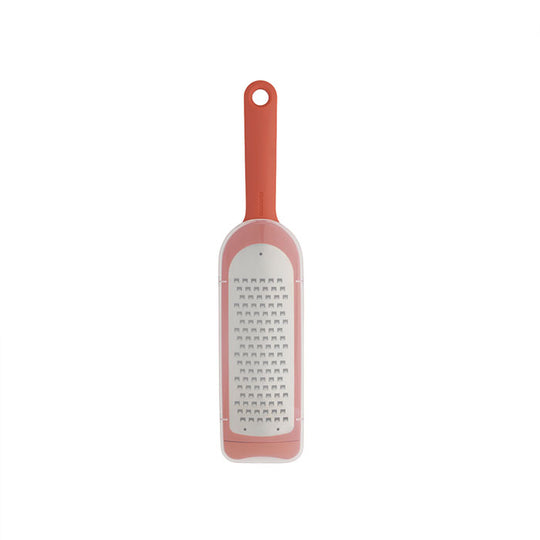 Tasty+ Coarse Grater Plus Cover Terracotta Pink