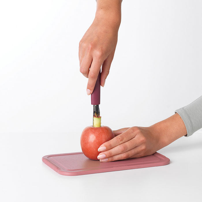 Tasty+ Apple Corer Anbergine Red