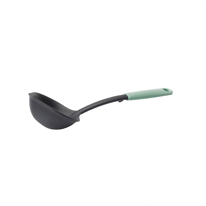 Tasty+ Soup Ladle Plus Scraper Jade Green