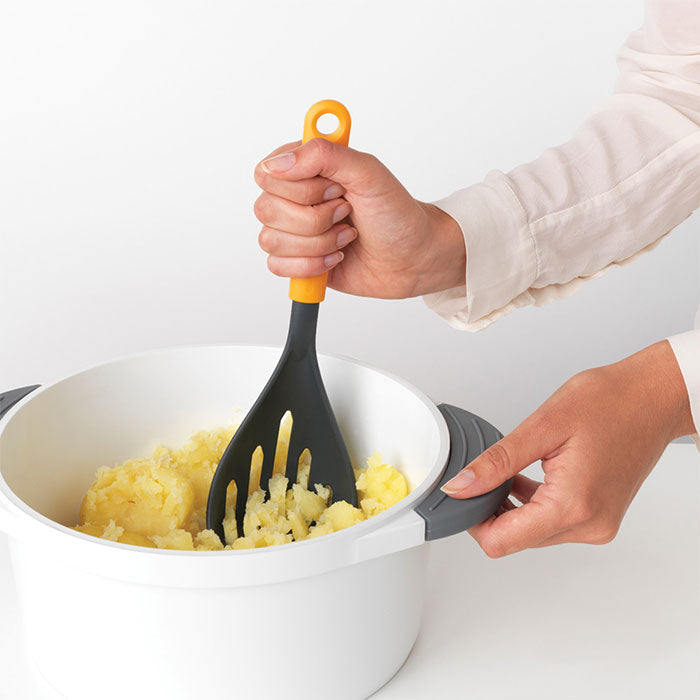Tasty+ Potato Masher Plus Spoon Honey Yellow
