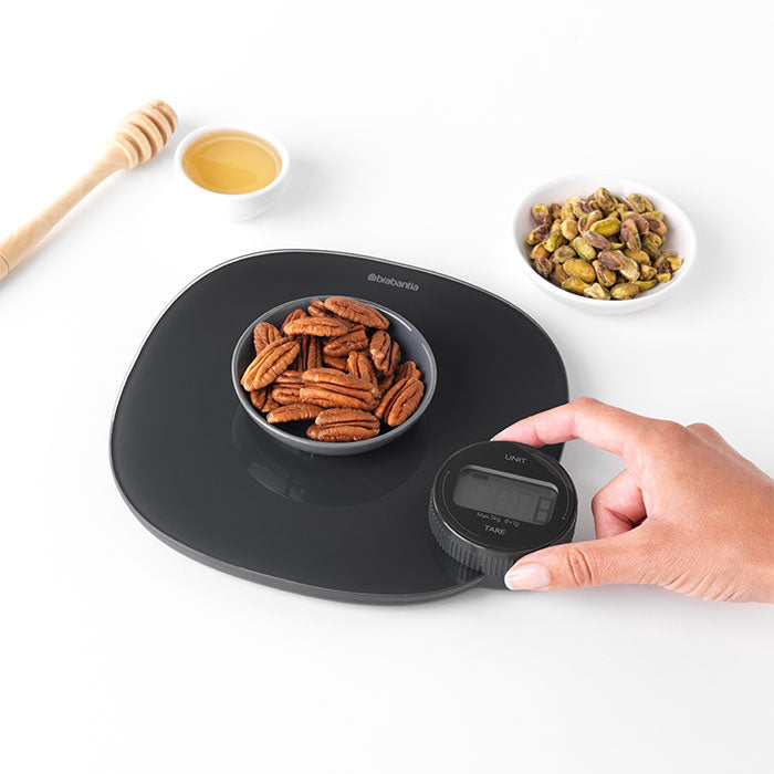 Tasty+Kitchen Scales Dark Grey