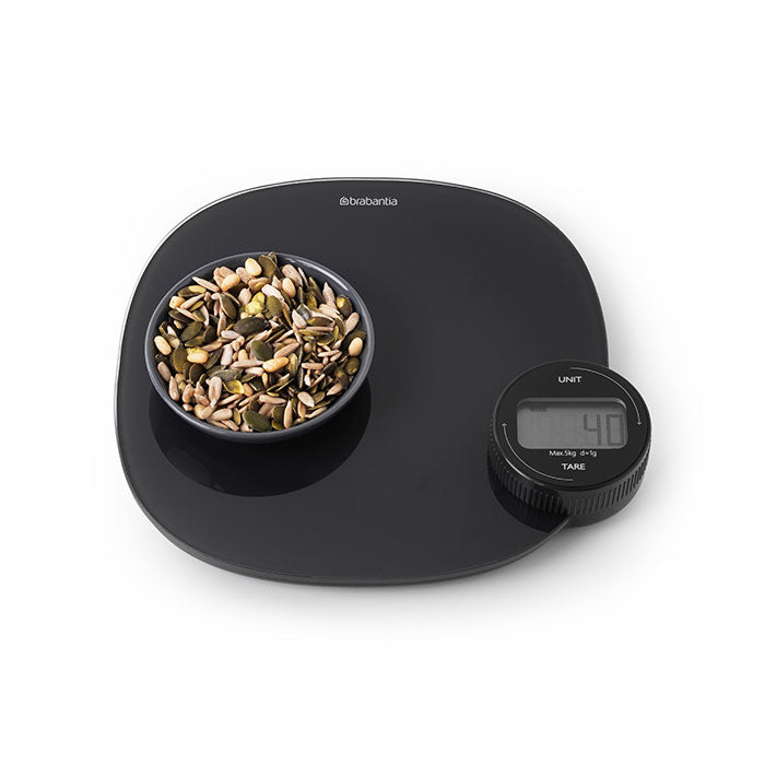 Tasty+Kitchen Scales Dark Grey