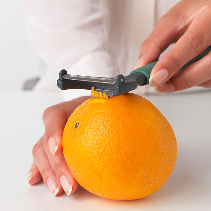 Brabantia Food Y-Peeler Plus Zester Fir Green Tasty+