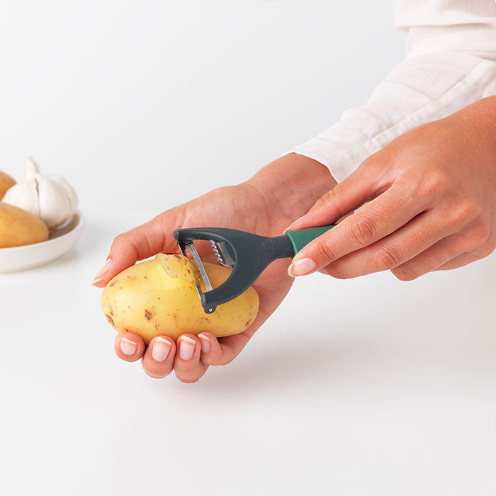 Brabantia Food Y-Peeler Plus Zester Fir Green Tasty+