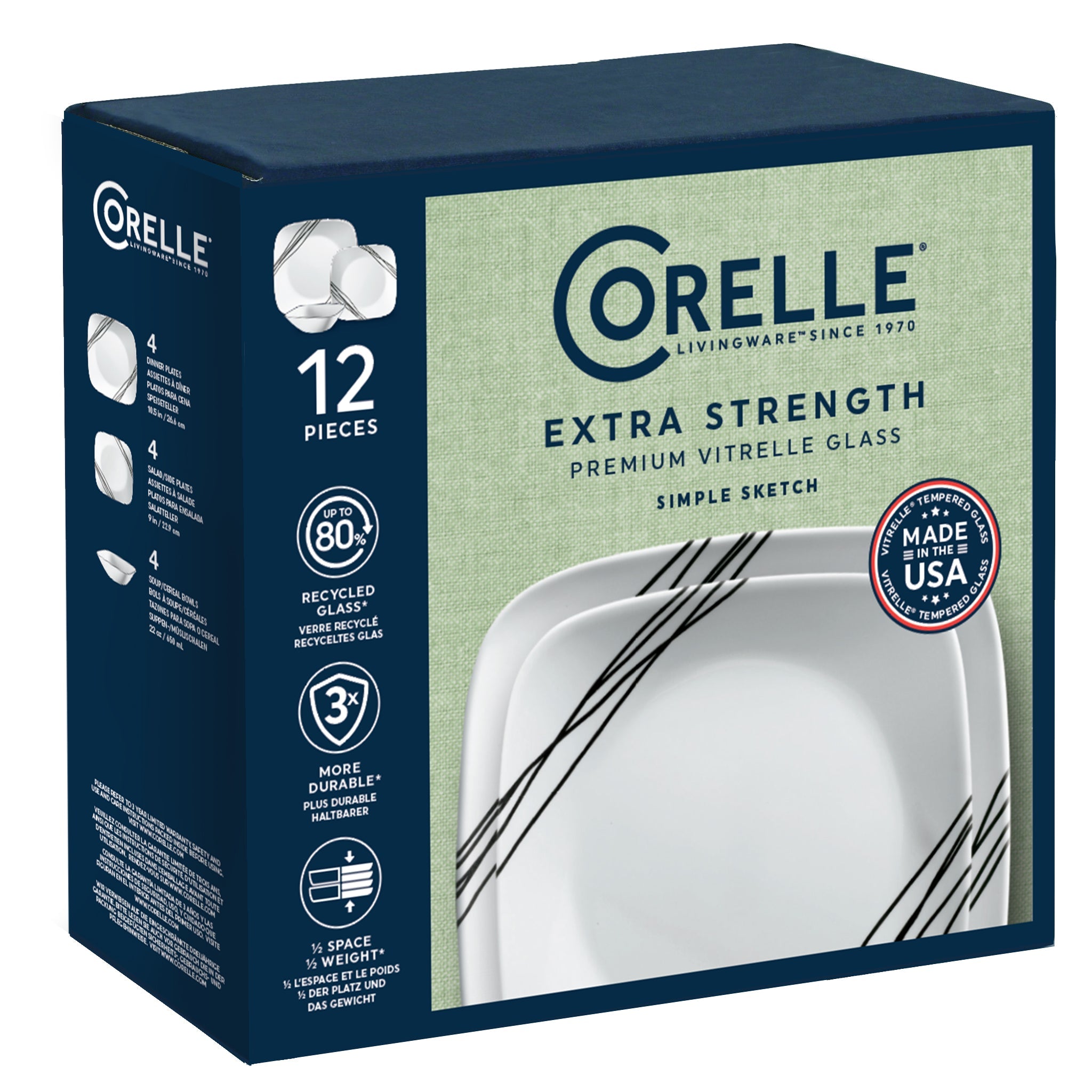 Corelle simple sketch best sale