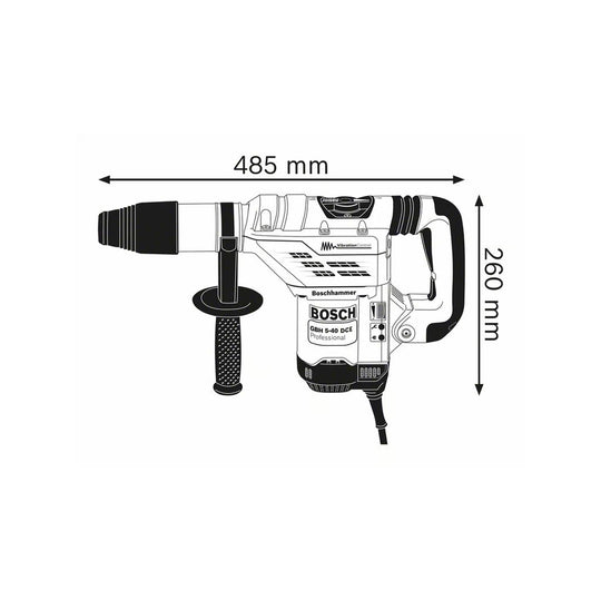 Bosch Rotary Hammer GBH-5-40DCE - 0 611 264 000