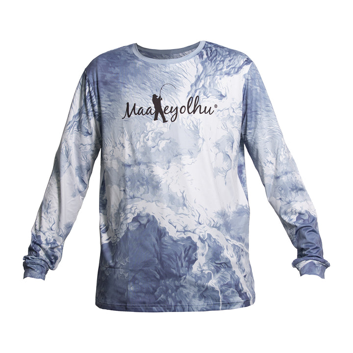 Maakeyolhu Fishing T-Shirts RFT01 Grey UV50+