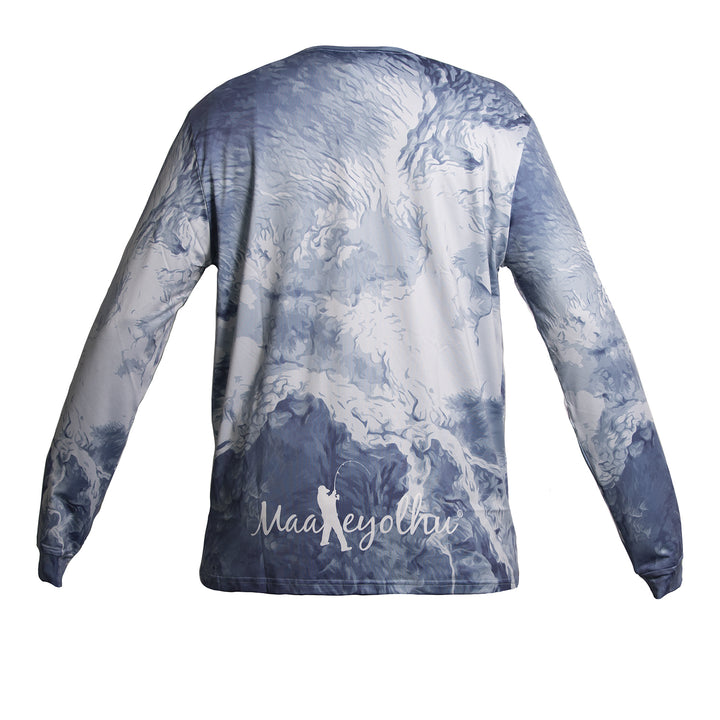 Maakeyolhu Fishing T-Shirts RFT01 Grey UV50+