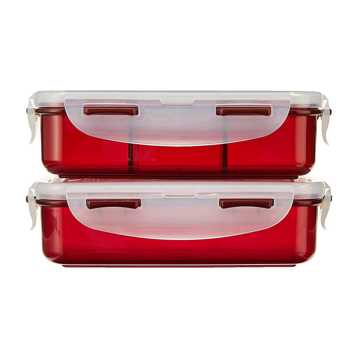 Lunch Box 180x100x115mm Red