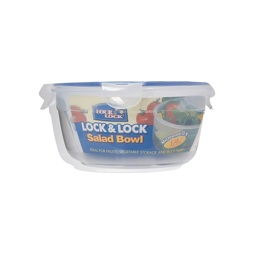 Lock & Lock Nestable Round Salad Bowl 1.4Ltr HSM945