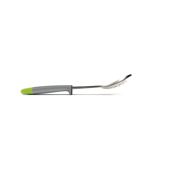 Elevate Slotted Spoon Steel Grey/Green