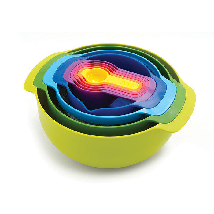 Nest 9 Plus nesting bowl set 9pcs - Multicolor