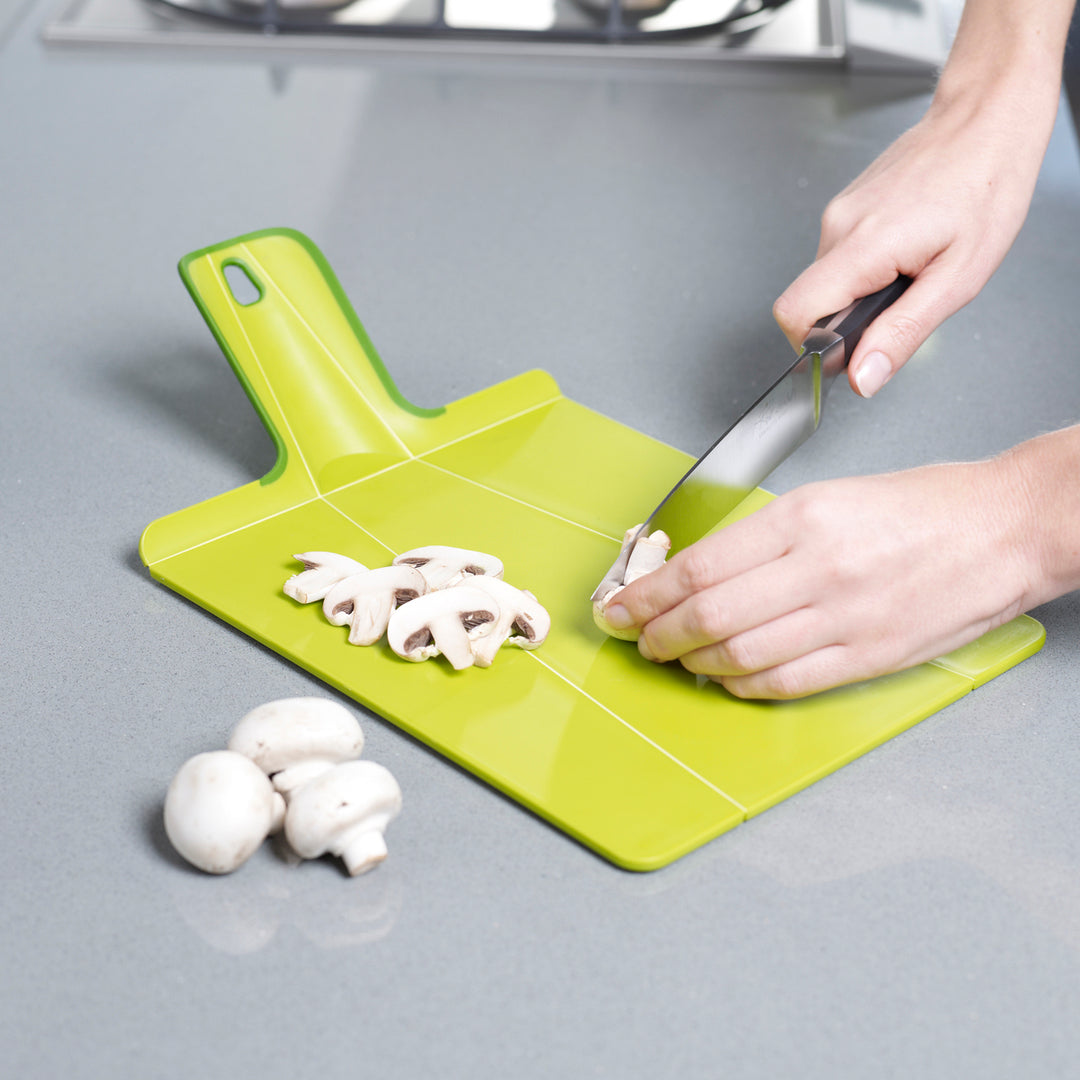 Chop2Pot™ Plus Folding Chopping Board Green Small