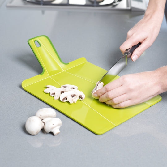 Chop2Pot™ Plus Folding Chopping Board Green Small