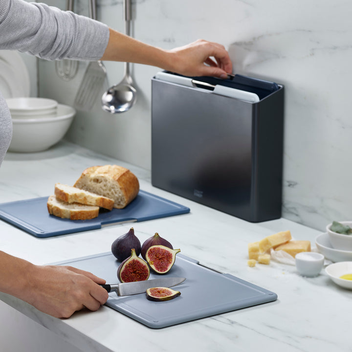 Joseph Joseph Folio™ 4-piece Chopping Board Set Large - Graphite