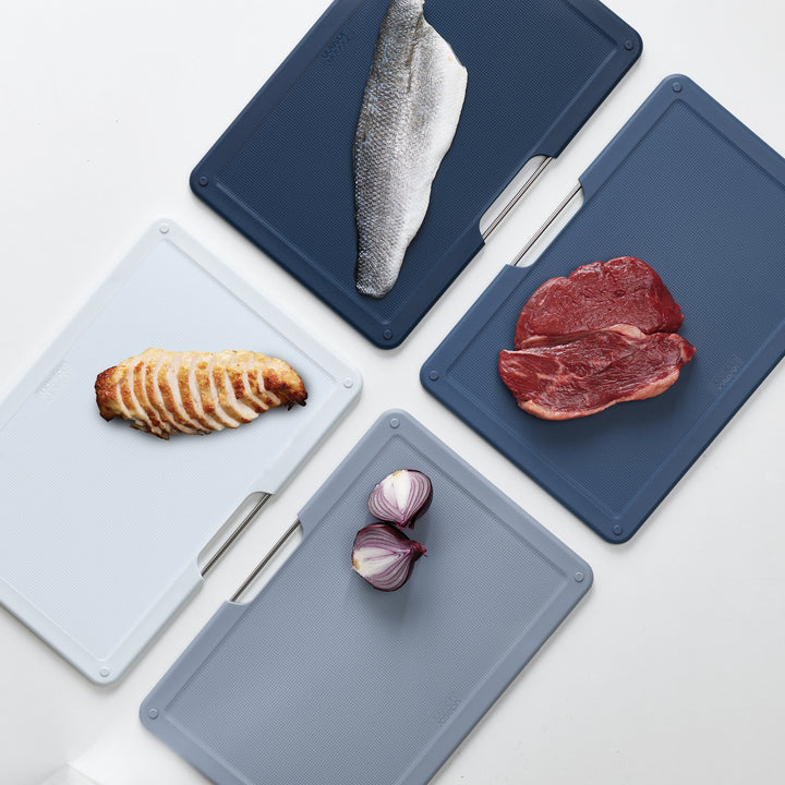 Joseph Joseph Folio™ 4-piece Regular Chopping Board Set Regular - Graphite