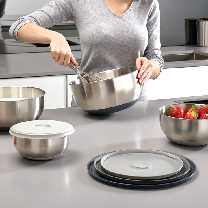 Joseph Joseph Nest™ Prep&amp;Store Steel Bowl Set