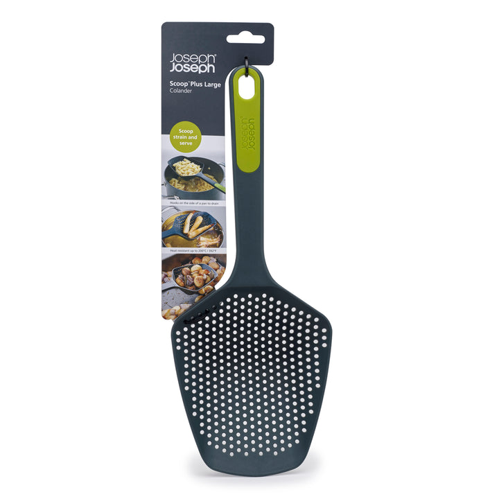 Joseph Joseph Scoop™ Plus Colander - Grey/Green