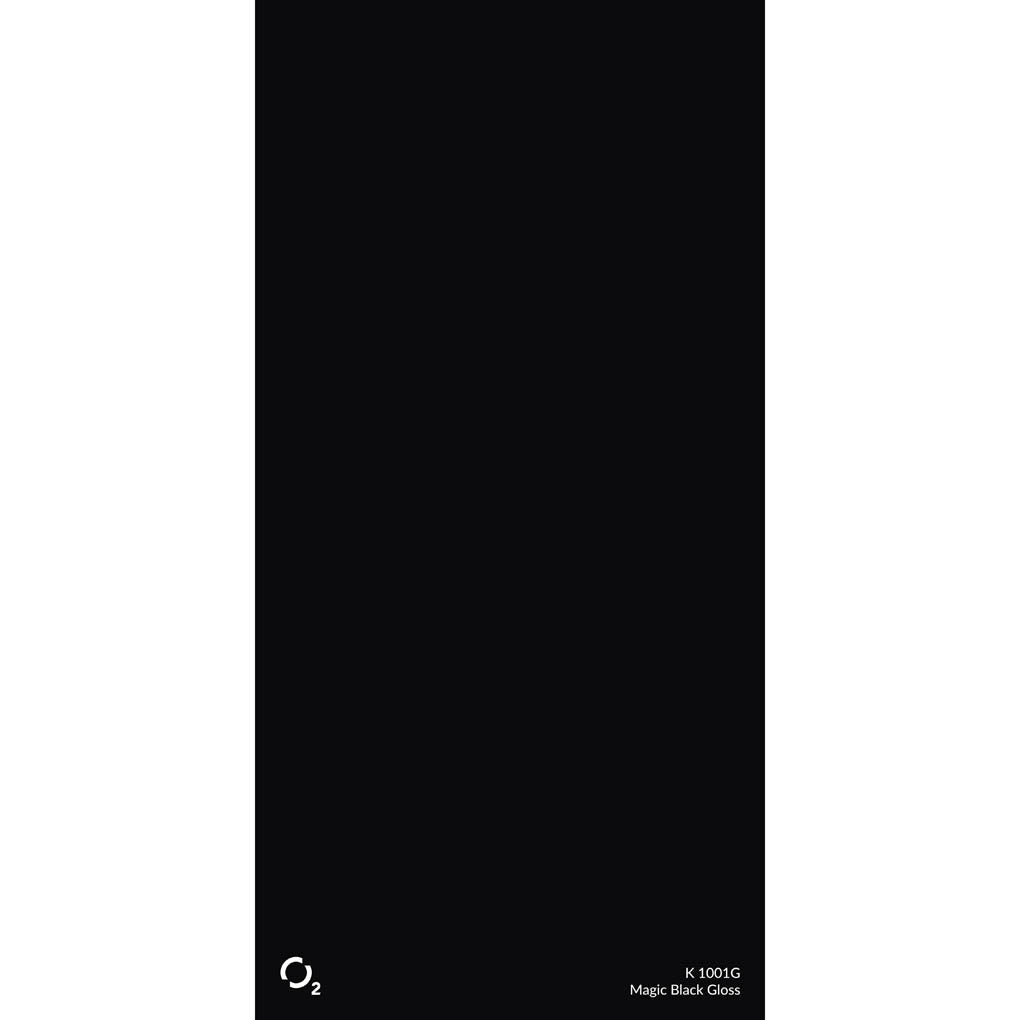 O2 Written Black O2 laminate HPL 4ft x 8ft Magic Black Gloss – Sonee Hardware