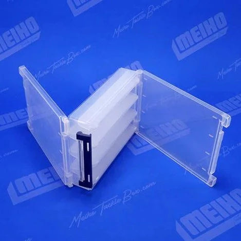 Meiho Reversible Two Sided Plastic Lure Case