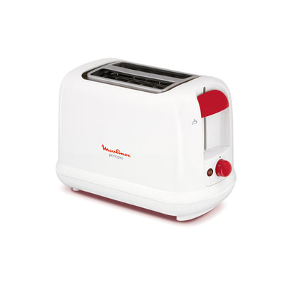 Moulinex Principio 3 Toaster 2-Slots White & Red